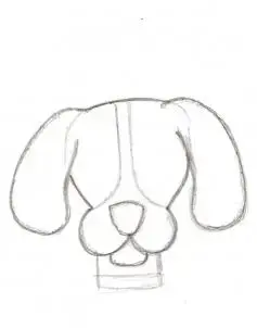 puppy with droopy ears (outline).webp