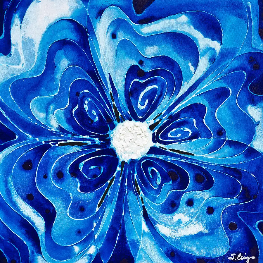 new-blue-glory-flower-art-buy-prints-sharon-cummings.webp
