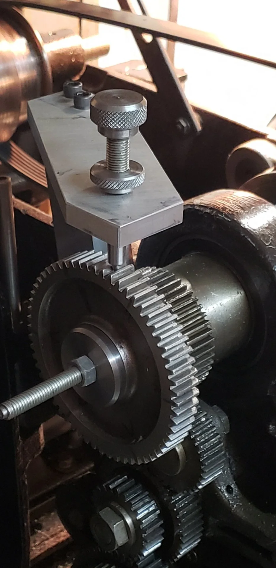 Indexing gear and locating assembly.webp