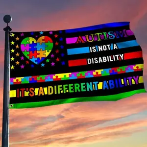 Autism Awareness Flag