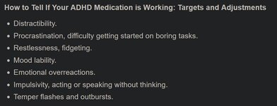 ADHD medication part iii