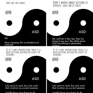 ADHD vs ASD