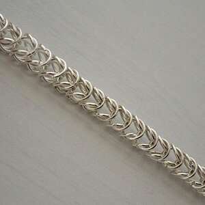 silverplate boxchain bracelet (for my neice)