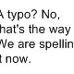 typo