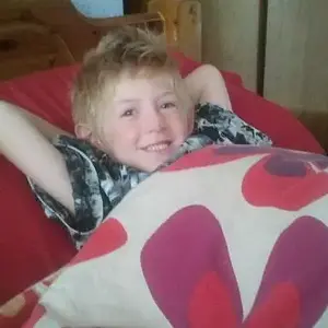 My fab little man, my stepson Harley