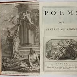Matthew Prior's "Poems on Several Occassions" published in 1718. A really beautiful book.