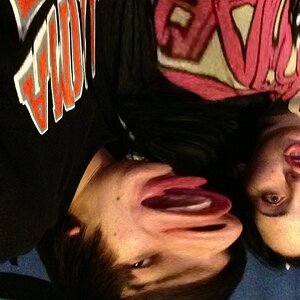 This ones upside down too -.- me and my closest friend Connor who is actually kinda my boyfriend and have kinda been together for 2 years