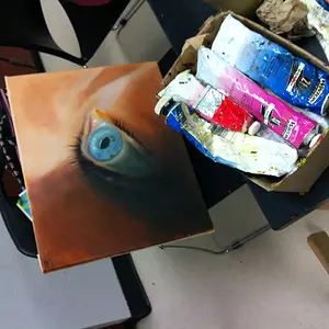 My first real oil painting I did this year :)