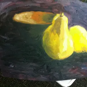 A oil painting I did in like 30 minutes (just some practice stuff)
