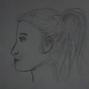 Drawing I tried to draw from a drawing book