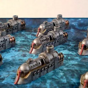 Uwatsu Class Frigate  (Dystopian wars; Empire of the Blazing Sun faction)