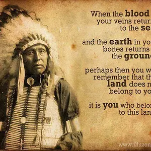 We belong to the land