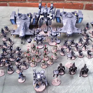 My Tau Empire army for Warhammer 40.000