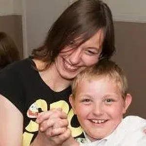 Me dancing with my little brother at my dad's wedding <3