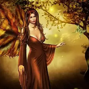 Autumn fairy