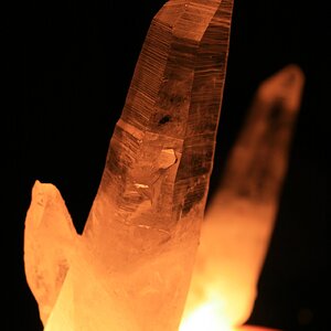 Candle lit quartz.