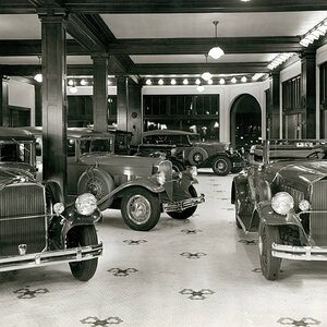 1931 Pierce-Arrow Automobile Showroom