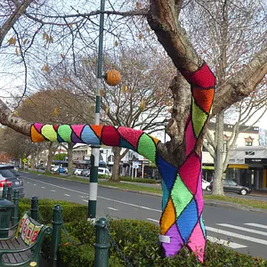 Sweater For a Tree---Fiber Exibition 2018