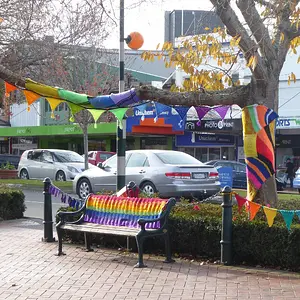 Rainbow Woolies---Fiber Exibition 2018