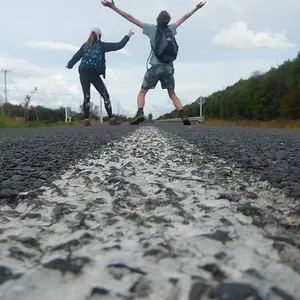 Walking On The Road---40km Adventure