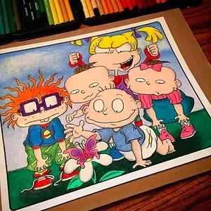 Rugrats coloring page