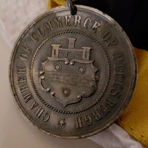 Reverse of sterling medallion