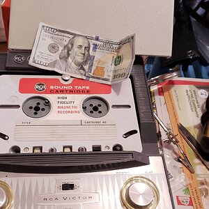 RCA cassette player