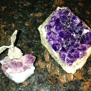 Amethyst Color Intensity Difference