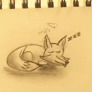 Sleeping Fox