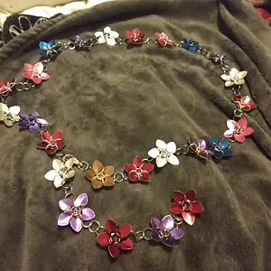 Scale Flower Belt