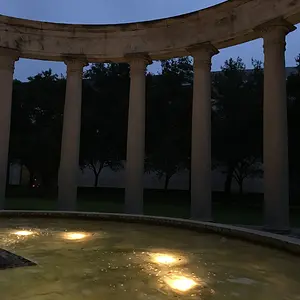 Fountain at twilight 3