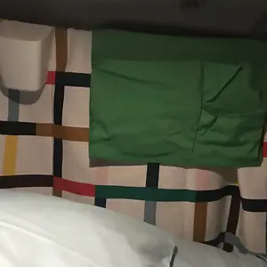 Green thing is storage pockets
