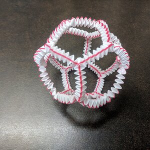 Straw Dodecahedron 1