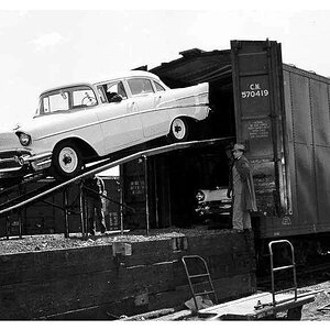 1957 Chevrolet Rail Transport