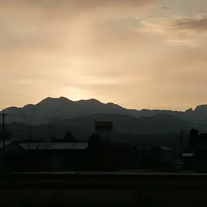 Mountain sunrise