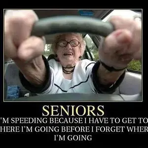 I'm Speeding Because...