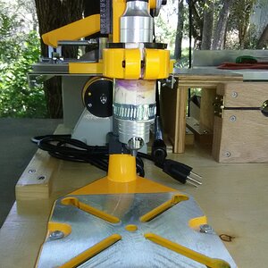 Rotary Tool In Drill Press 02
