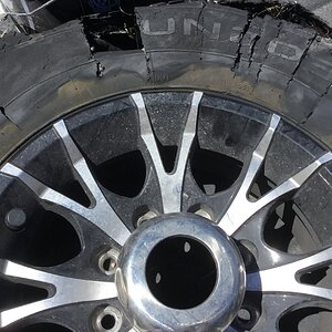 RV tire blowout!