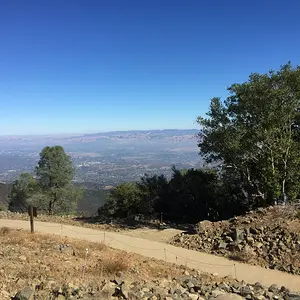 Mt. Unumhum above San Jose, CA