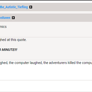 Meanwhile, on The D&D Beyond Forums