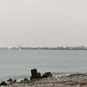 Early morning walk.