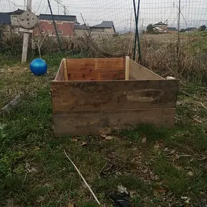 Box for raised veggie bed.