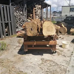 How to move 2 giant logs.