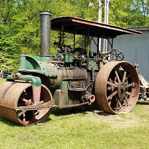 Buffalo-Springfield steam roller
