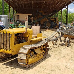 Cat 22 with grader
