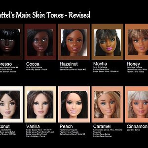 Mattel Skin x 10
