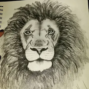 Media 'Lion.webp' in album 'Art corner'