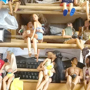 CD rack as bleachers (lower)