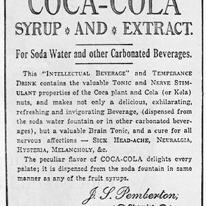 Pemberton  original coke