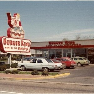 Burger King Monroeville Pa USA 1970s